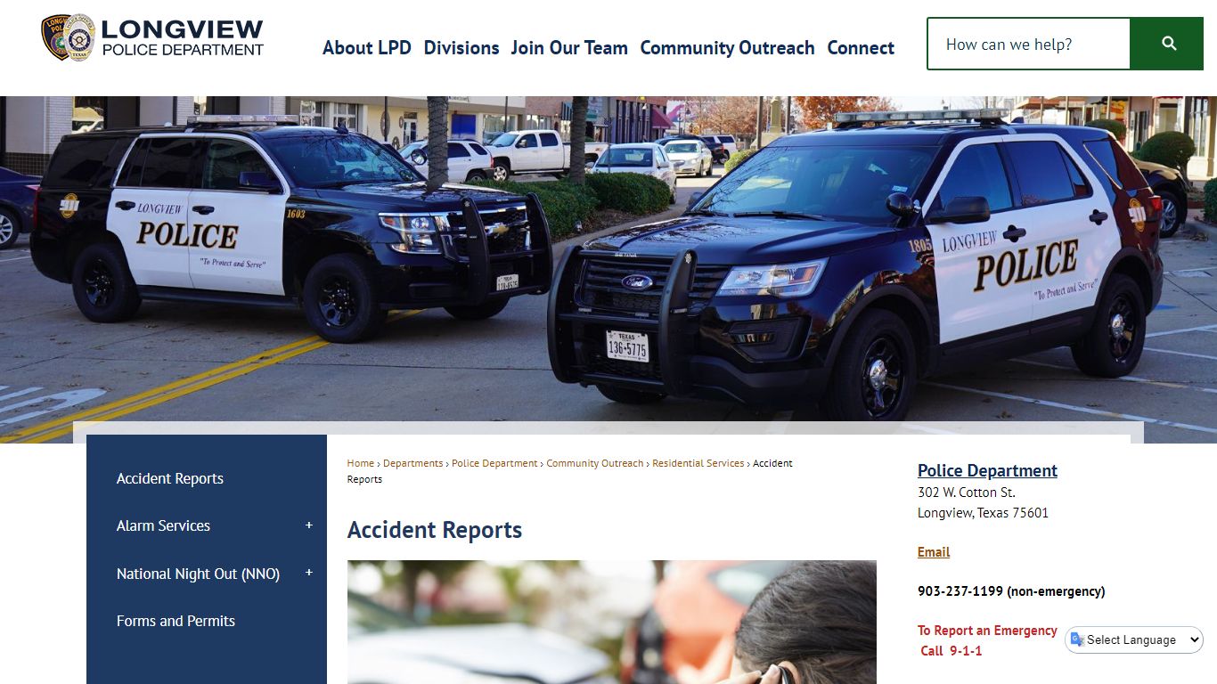 Accident Reports | Longview, TX